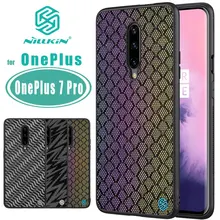 for OnePlus 7 Pro case NILLKIN Twinkle Case for OnePlus 7 Pro Back cover coque capas 1+7 pro Nilkin Reflective Glow PC Hard case