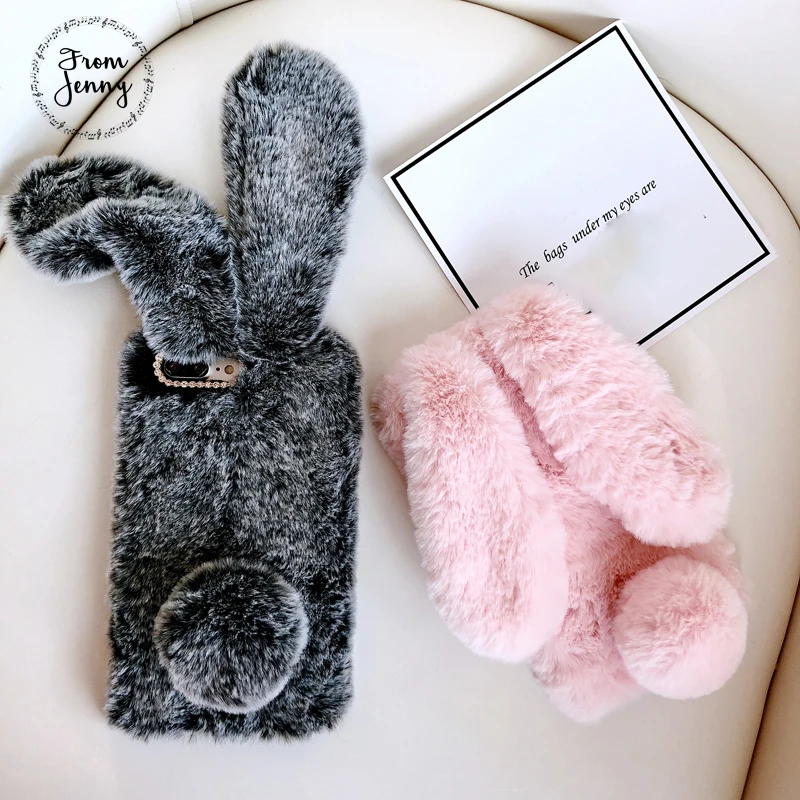 Aliexpress.com : Buy From Jenny Fluffy Rabbit Phone Case