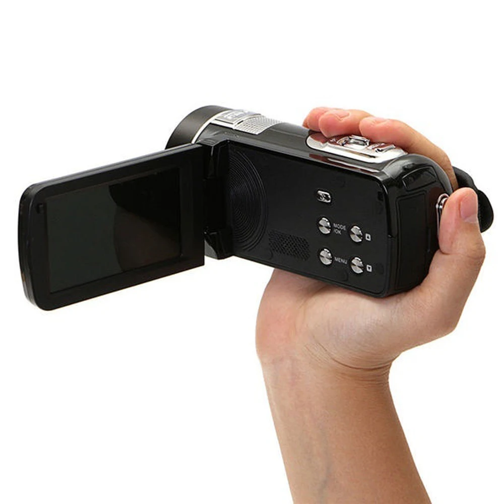 Профессиональная цифровая камера 1080P Full HD с ночным видением дюйма, ЖК-экран, видеокамера, мини DV домашняя камера