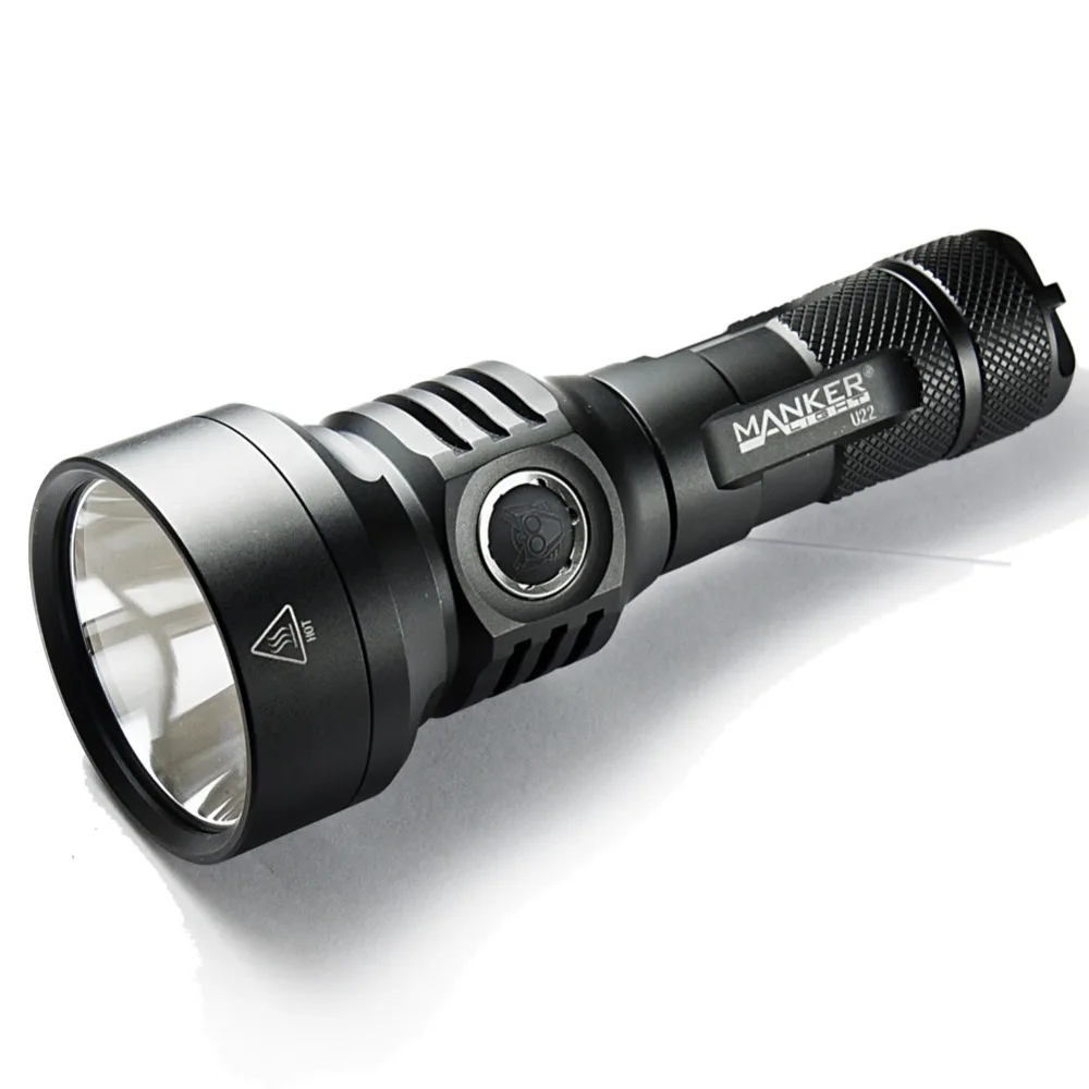 Комплект фонарей: MANKER U22 1500 люмен CREE XHP35 HI светодиодный фонарик