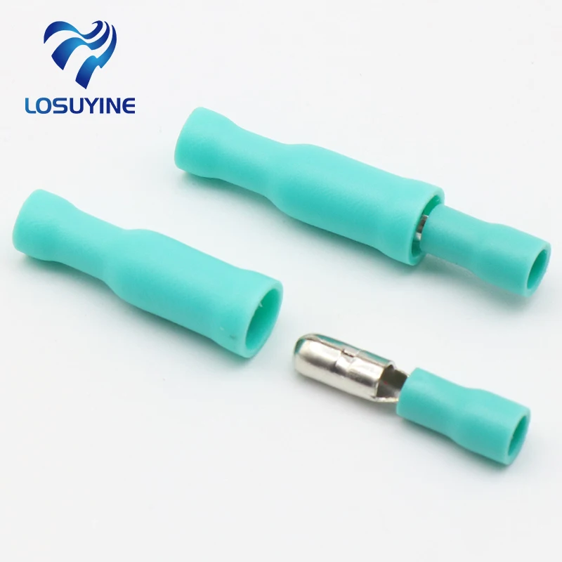 

Hot 50 X Green Male Female Bullet Connector Crimp Terminals Wiring