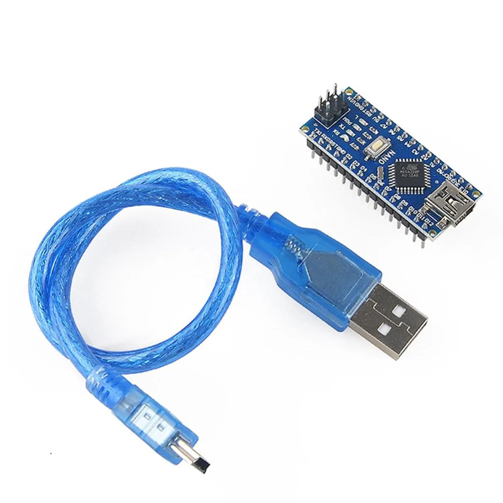 For arduino Nano V3.0 controller ATMEGA328P ATMEGA328 original CH340 USB cable