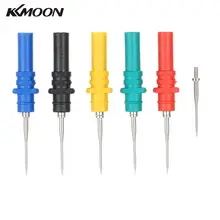 Jeu de broches de sonde d'oscilloscope, 5 pièces, Version améliorée HT307, accessoires de Test de Diagnostic automobile, aiguille de pincement arrière portative