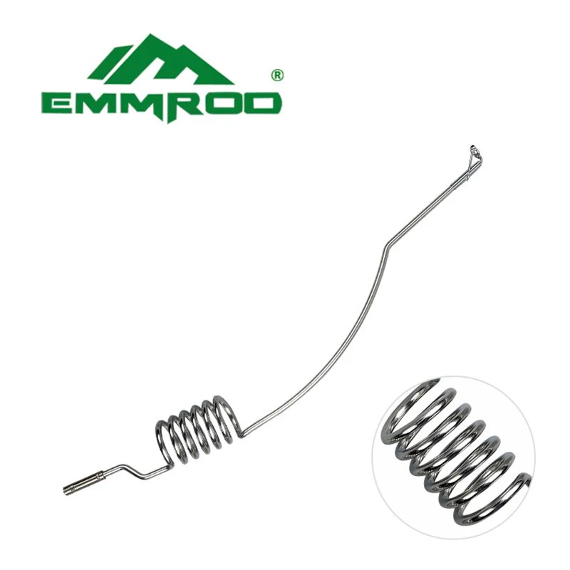 EMMROD Stainless Steel Bait Casting Fishing Rod Ebony handle Portable Boat/Raft Rod Lure Personality Telescopic Fishing Rods FQ