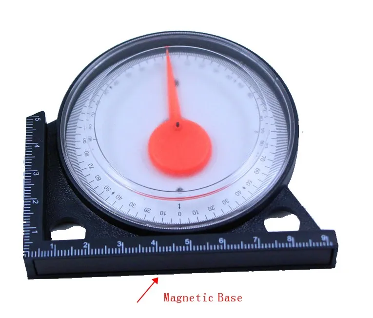 Slope Mini Inclinometer Protractor Tilt Level Meter Angle Finder Clinometer Gauge Measurement Tool