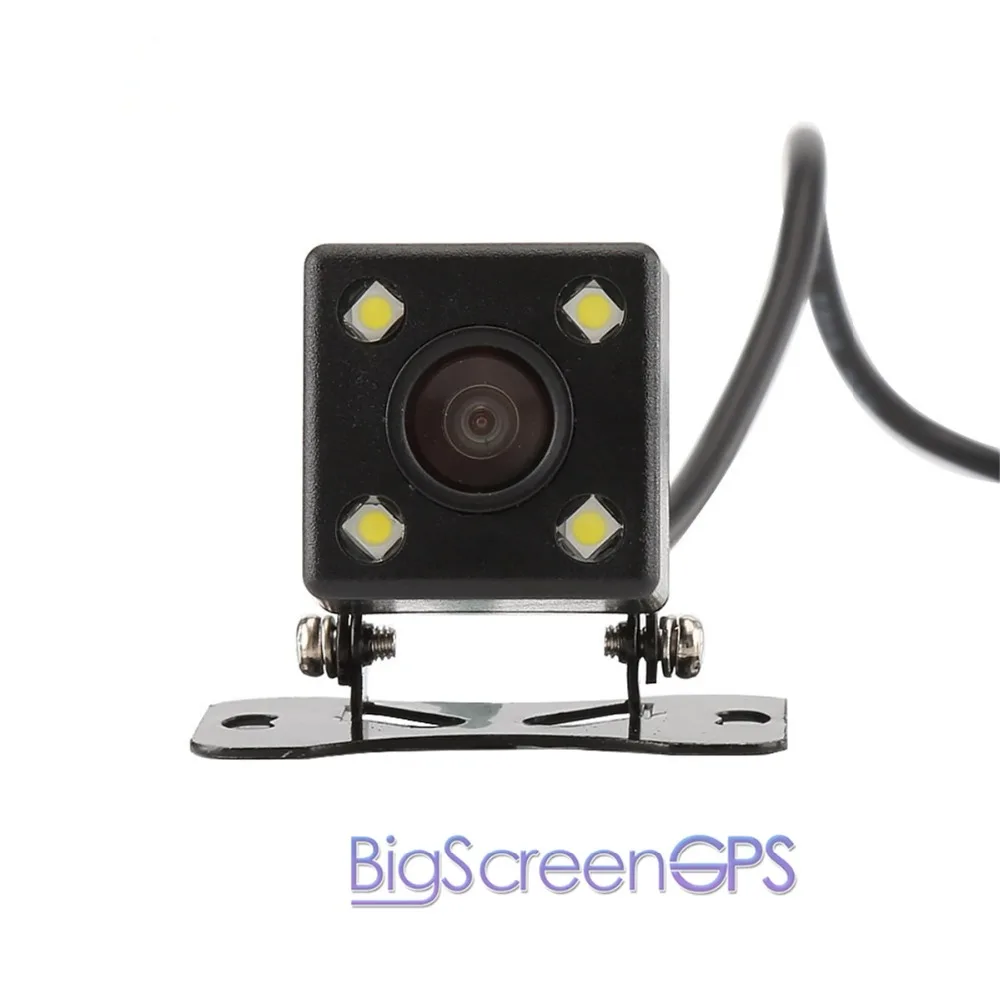 

Universal Car Backup Rear View Camera night version auto reverse Camera for Most of the car with 4 LED Car Back Reverse Camera