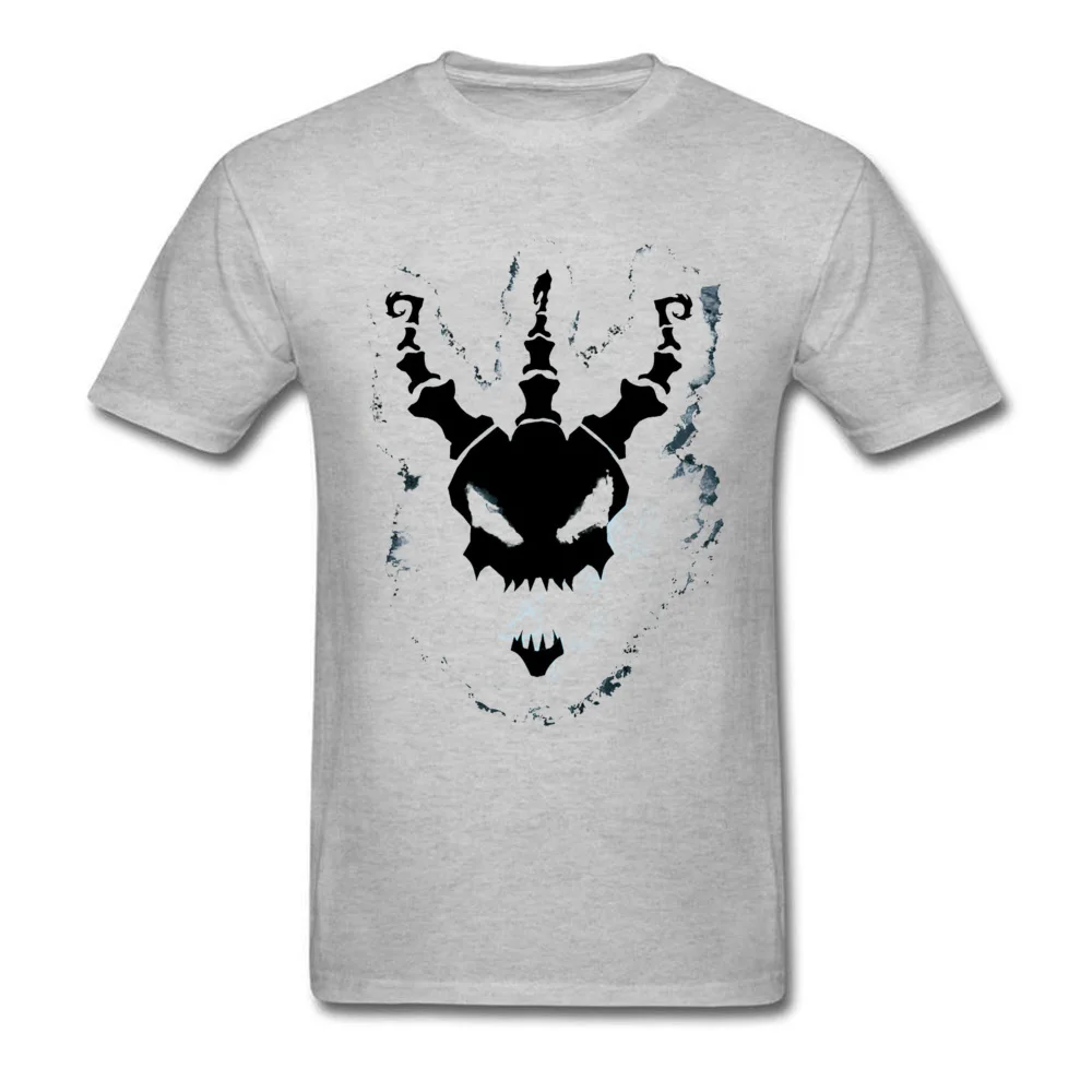 Thresh League of Legend Man большие футболки для гиков круглый воротник Новогодняя футболка