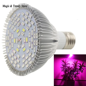 

E27 30/50/80W Full Spectrum Led Grow Light Growing Lamp Plant Sunshine Supplement Lights Hydroponics System Led Lighting
