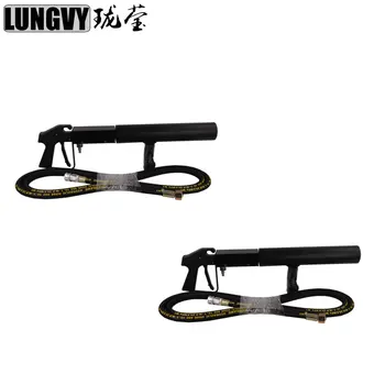 

Free Shipping 2pcs/Lot Handheld Co2 Gun CO2 Jet Machine Disco Stage Light Stage Effect Co2 Jet Machine Safety Handheld DJ Gun