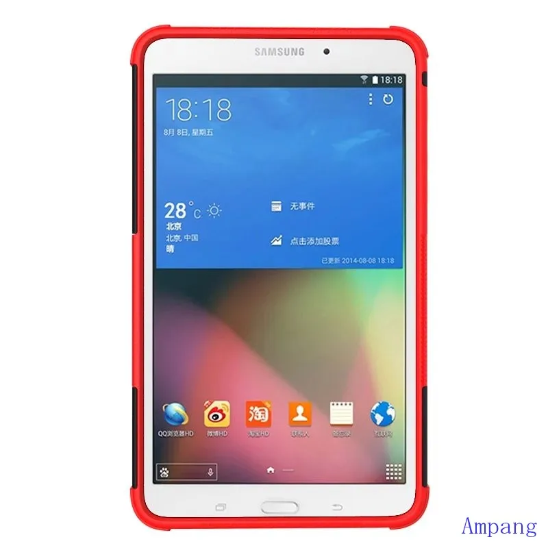 Для Samsung Galaxy Tab 4 7 0 чехол Hyun Kickstand силиконовый для tab T230 T231 T235 с подставкой|for samsung galaxy