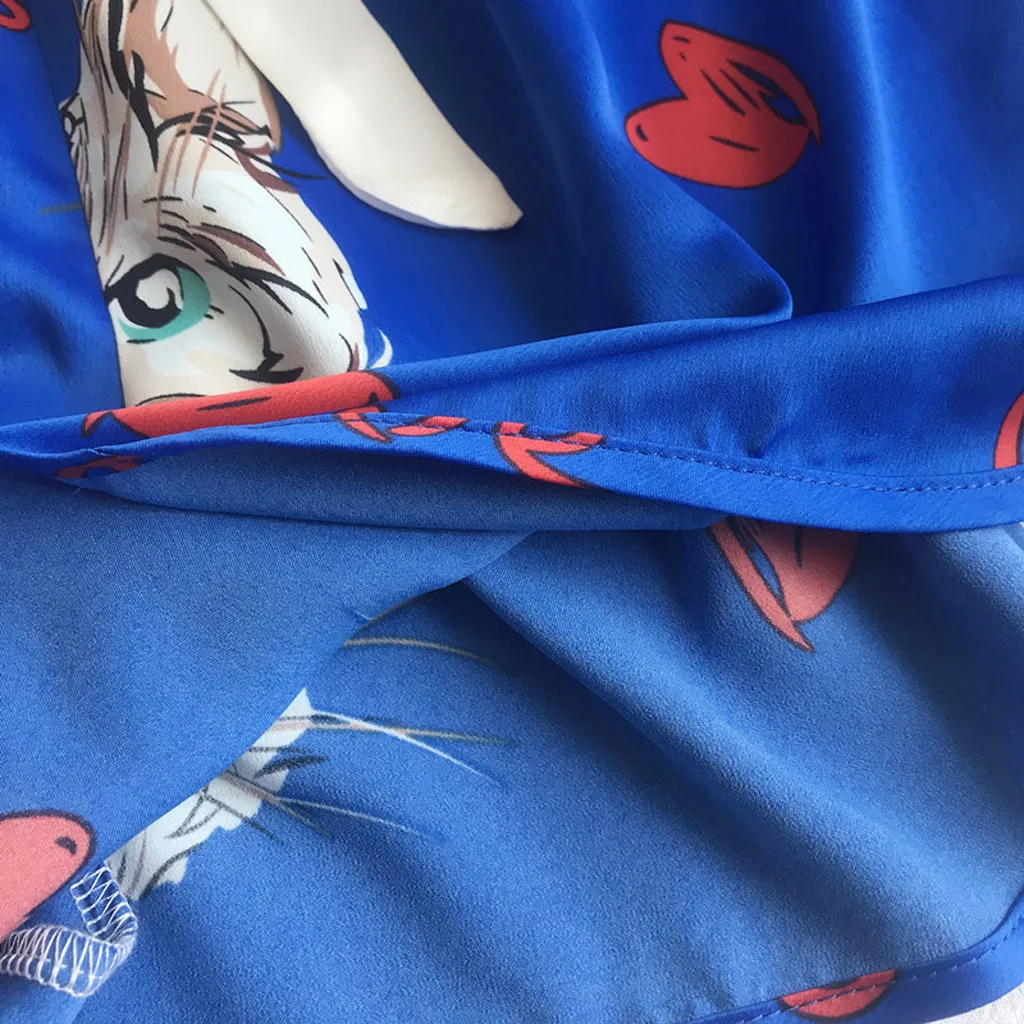 Пижамный комплект Новые женские милый кот Пижама на лямках Шорты комплект Пижамный комплект, t3+ 3
