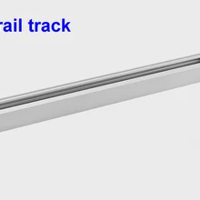1 м 4-проводной светодиодный железнодорожных путей, лампа, крепление к рейке разъемы, соединения для проводов, освещение для магазинов светильники