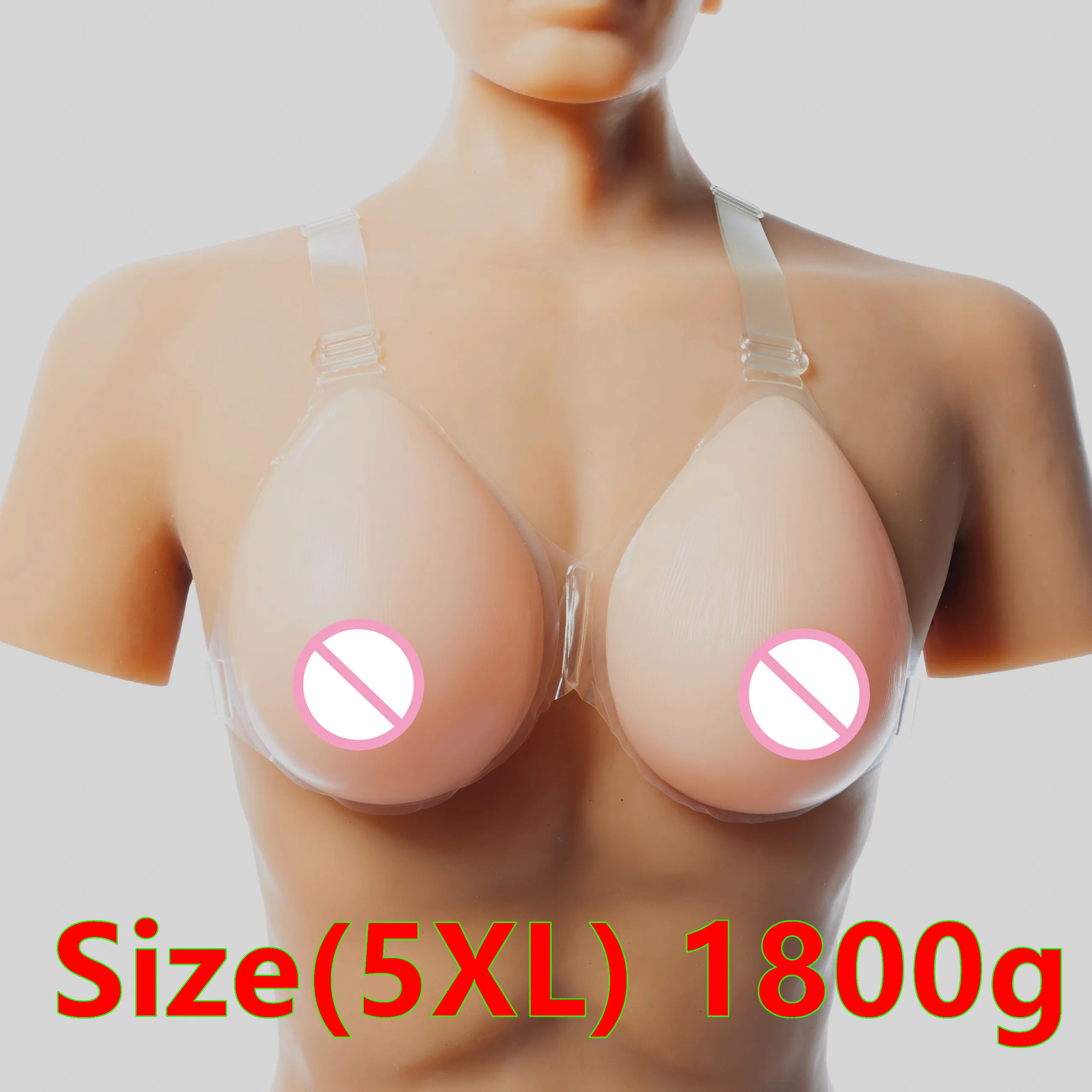 

Transgender Real Breast Forms 1800g/pair Artificial Breast Fake Breast Crossdresser false Boobs