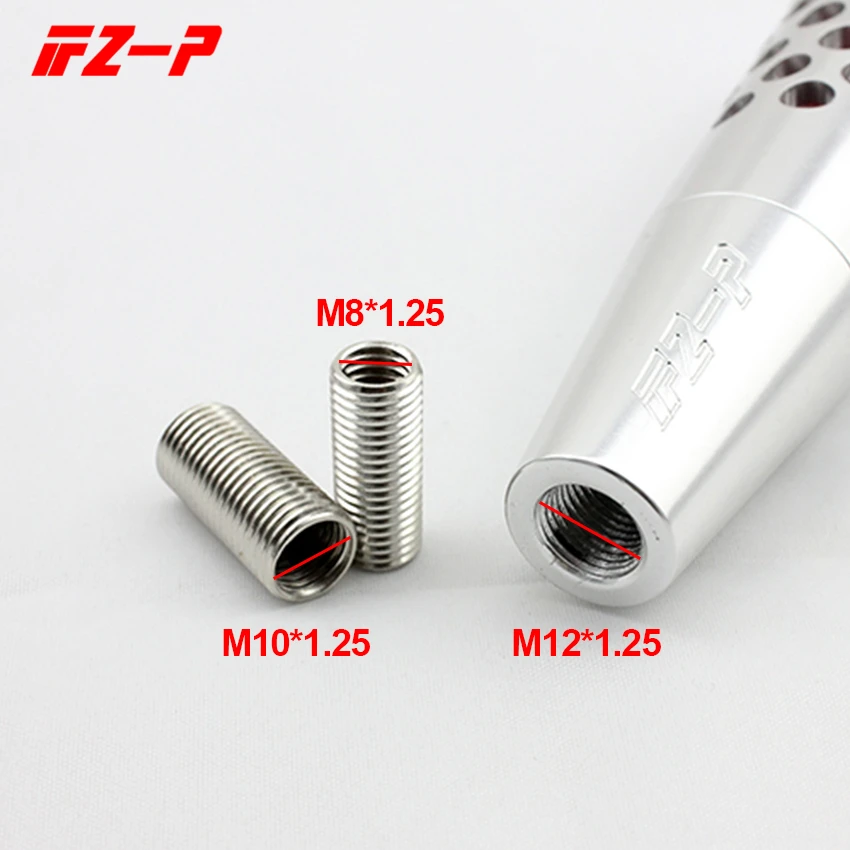 FZ-P de cambio de engranaje de mando de aluminio Universal pomo palanca cambio pommeau levier de vitesse invitaciones que topuzu palanca 150mm 200mm