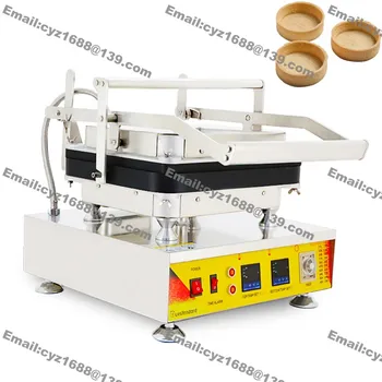 

Free Shipping Commercial Use Nonstick 110v 220v Electric 9pcs Round 3.1" Tart Shells Maker Machine Baker