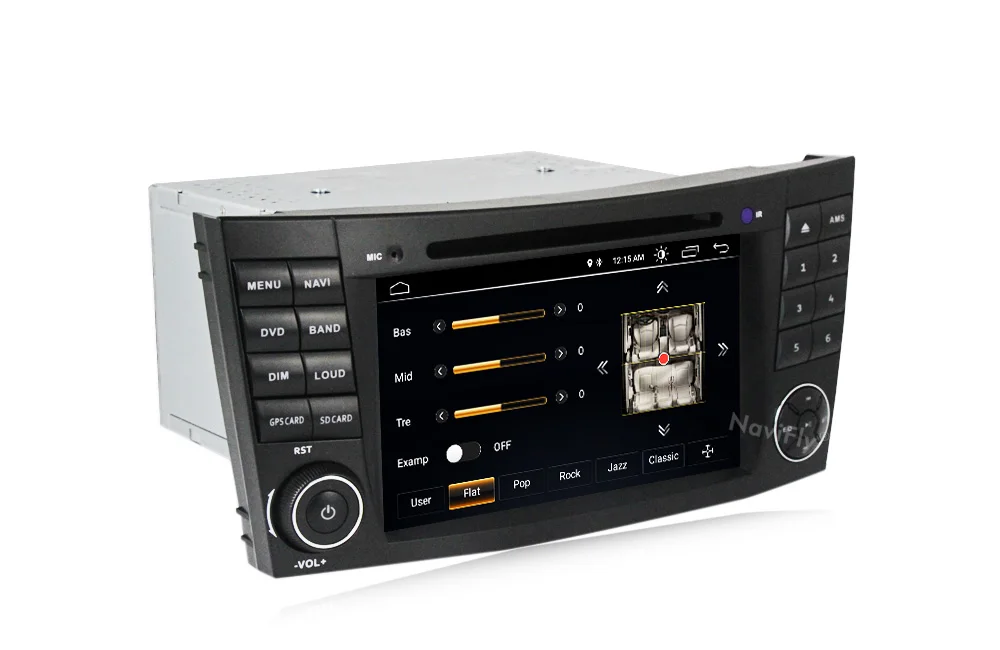 Clearance Navifly android8.1 Car Multimedia player Autoradio for Mercedes Benz E-Class W211 E200 E220 E240 E270 E280 2002-2008 w219 17