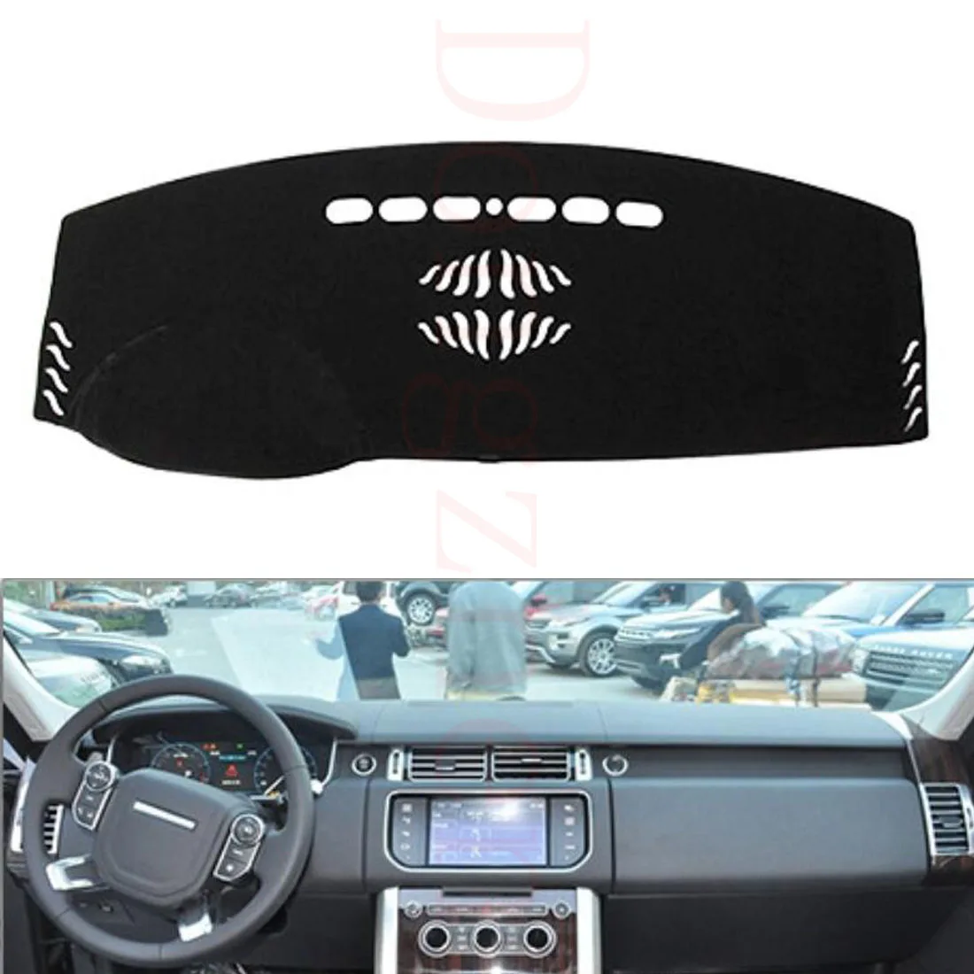 

Dongzhen Fit For Land Rover Freelander 2 2007-2015 Car Dashboard Cover Avoid Light Pad Instrument Platform Dash Board Cover