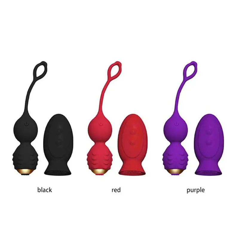 

Vibrating Wireless Remote Control Vibrating Ball Exercise Smart Love Ball of Jump Eggs Female Kegel Vaginal