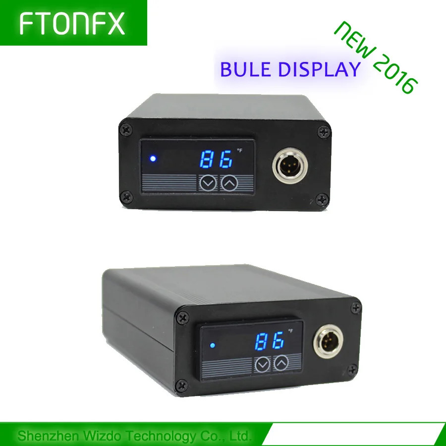 NEW 2016 W2 Bule TEMPERATURE CONTROL BOX nail coil heater titanium nail electronic cigarette