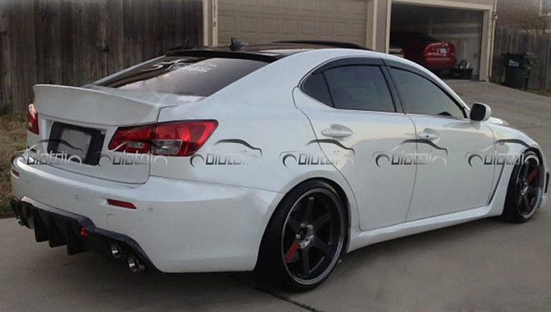 Для заднего бампера из полиуретана спойлера автомобильного диффузора для Lexus IS