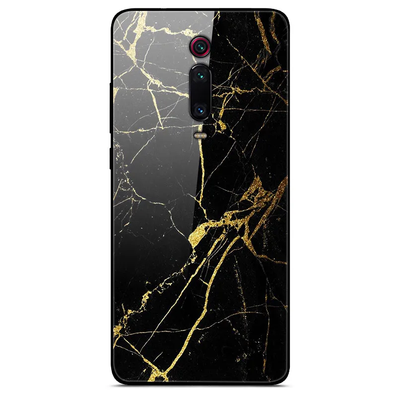 Tempered Glass Case For Xiaomi mi 9T Cover Mi9T Pro Soft Bumper 3D Cat Printing Funda For Xiaomi mi 9T Pro mi9T Mi9 T Phone Case - Цвет: 02