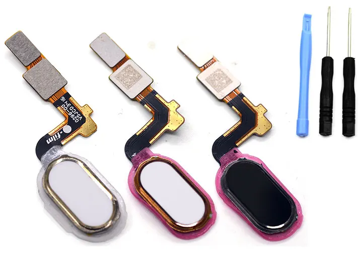 For OPPO A57 Fingerprint Touch Sensor Home Return Keypad Button