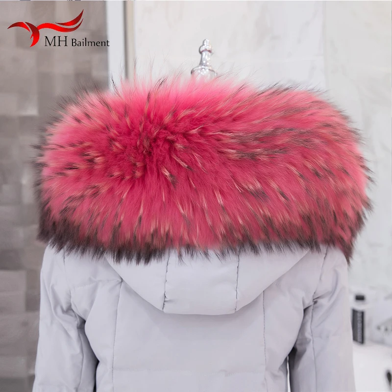 

Women scarf winter new fashion comfortable warm collar fur grass raccoon collar 100% fox fur shawl coat coat cap collar female