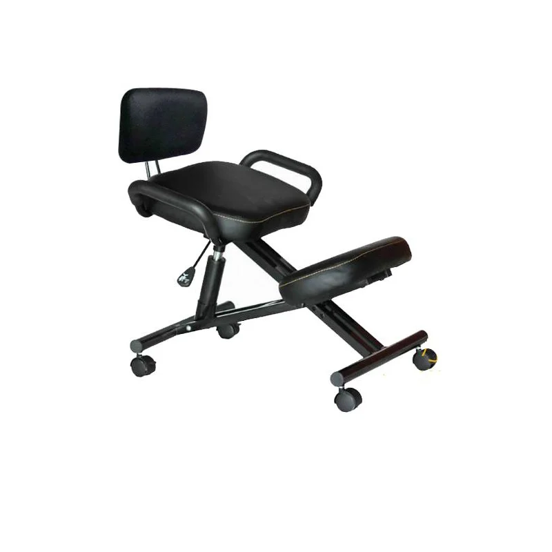 Искусственная кожа + Железный материал на коленях стул офисный стул экспорт ITALITY
