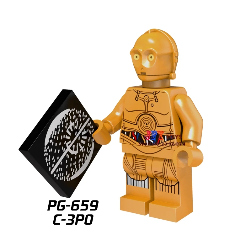 

Single Sale superhero C-3PO Protocol Droid SW700 building blocks model bricks toys for children brinquedos menino