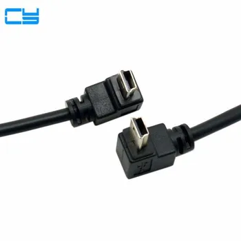 

2pcs 90 Degree Up & Down Angled Mini USB Type B to USB Female OTG Cable 10cm 50cm 0.1m 0.5m for Tablet