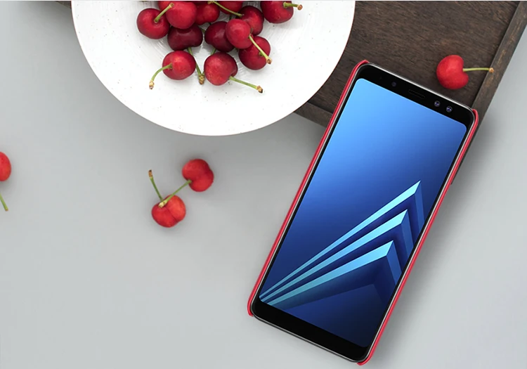 Чехол для samsung Galaxy A6 A8 Plus чехол для samsung Galaxy A6+ A8+ NILLKIN матовая защитная задняя крышка Матовый Бампер Чехол