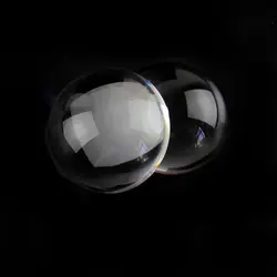 Красивый кристалл Полушаровой 12 шт./лот 100 мм K9 хрустальный купол пресс-папье половина мяч для украшения дома