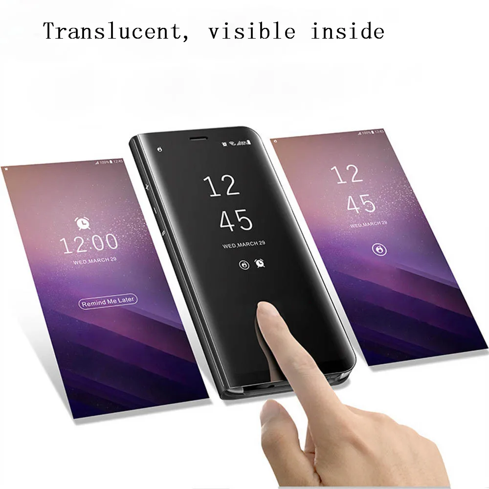 Intelligent-Sleep-Mirror-Flip-For-iphone-X-Case-Leather-Protection-For-iphone-8-Plus-Cover-Hard (2)