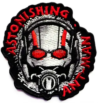 

3" Ant Man Antman Marvel comics Movie TV Series Costume Embroidered iron on patch Tshirt TRANSFER MOTIF APPLIQUE