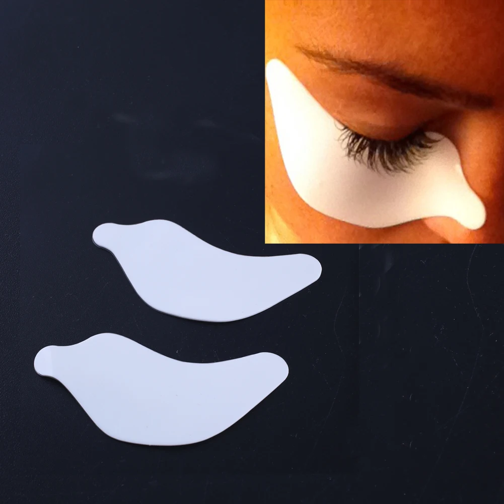 

Silicone Mask White Reusable Soft Eye Pad Patch for Eyelash Extension Application