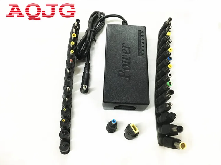 110-220 فولت ac إلى dc 12 فولت/15 فولت/16 فولت/18 فولت/19 فولت شاحن محول 96 واط نتبووك كمبيوتر محمول امدادات الطاقة شاحن عالمي مع 30pin aqjg