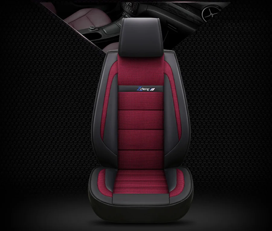 Роскошный кожаный универсальный чехол для автомобильных сидений для Mazda Все модели CX5 CX7 CX9 MX5 ATENZA Mazda 2/3/5/6/8 стайлинга автомобилей Авто Стайлинг