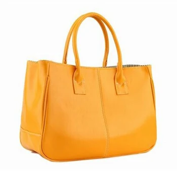 

Elegant Fashion Shoulder Bag PU leather Women Bag Candy Color