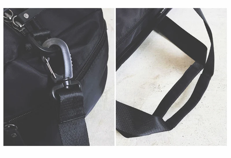 Черная спортивная сумка с блестками, Женская водонепроницаемая Спортивная Сумка Для Обуви, для фитнеса, тренировок, йоги, Bolsa Sac De sport