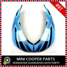 Абсолютно ABS материал УФ защищенный синий Юнион Джек Стиль консоль Обложка синий цвет для mini cooper s countryman(2 шт./компл