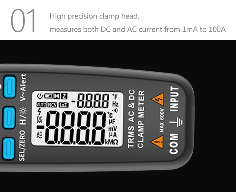 Cheap digital clamp multimeter