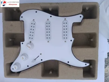 

Private luxury Electric Guitar 12 style Humbucker Pickup Electric Guitar Custom Made White Guitar Pickguard Professional custom