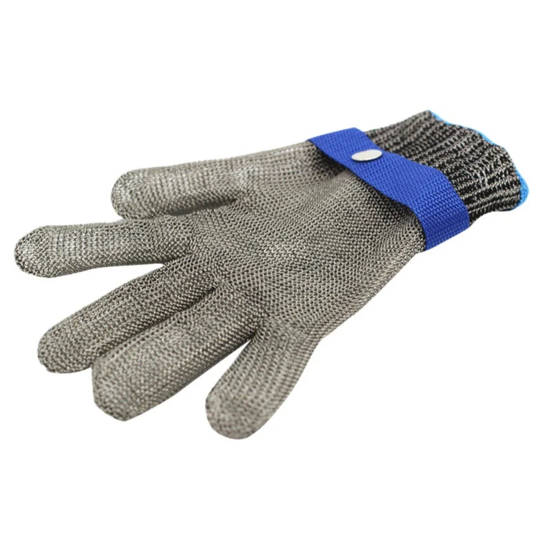 Cutproof Gloves Stainless Steel Grade 5 Steel Wire Plus Pe Steel Ring