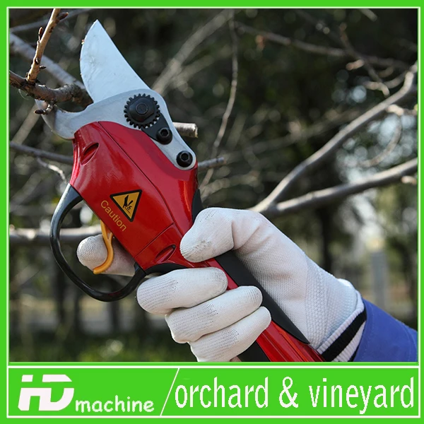  30 cutting diameter Professional portable electric pruning shears battery powered pruners for viney