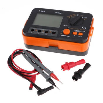

Digital Insulation Resistance Tester Backlight LCD MegOhm Meter
