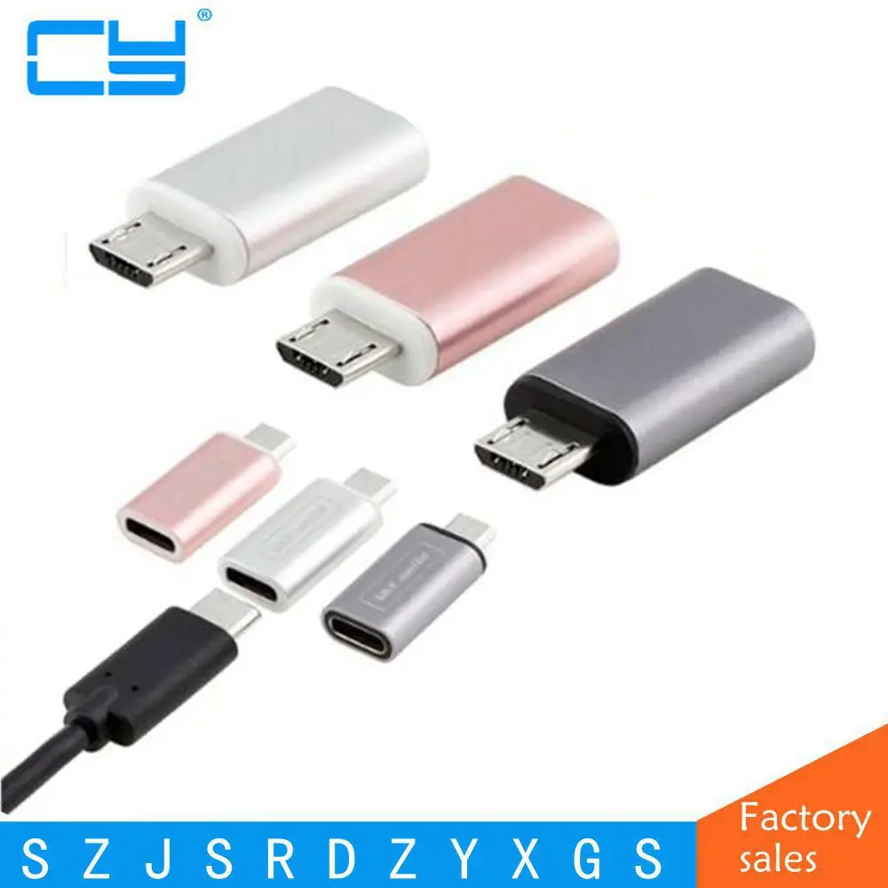 USB-C адаптер Micro USB type-c для микро-usb разъем для Android смартфон 3A Быстрая зарядка выход для