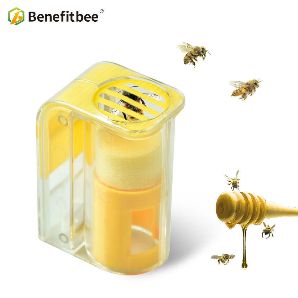 Benefitbee 1 шт. пчелиная королева маркировочный Ловец пластиковый маркер для бутылки Плунжер плюшевый пчеловод инструмент садовый пчеловод королева ловушка для пчел