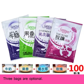

Fragrant Bath Salt Bath Foot Bag with Exfoliated Dead Skin Odor