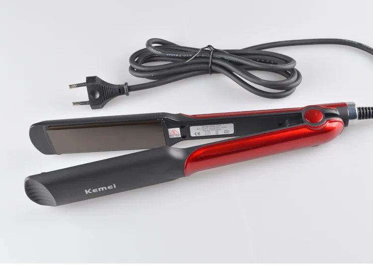 Alisador de Cabelo em Cerâmica Ferro do Cabelo Liso do Cabelo Profissional Endireitar Curler Steamer Vapor Ferro Costura Hair Styling Ferramenta Km531 13 Ferros alisamento