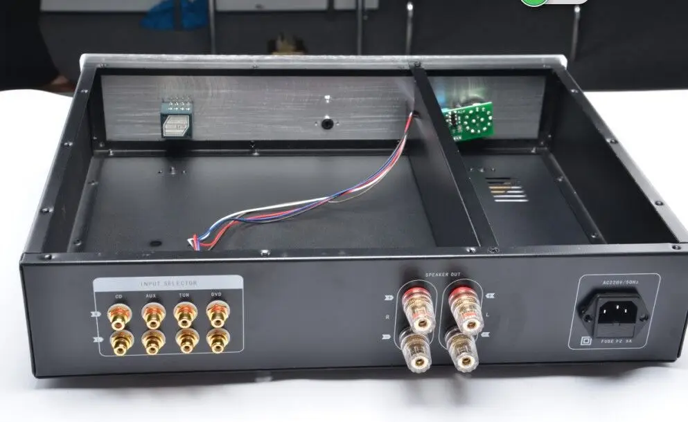 Усилитель шасси AMP95-B алюминиевый корпус 430*95*340 мм amp Чехол DIY box